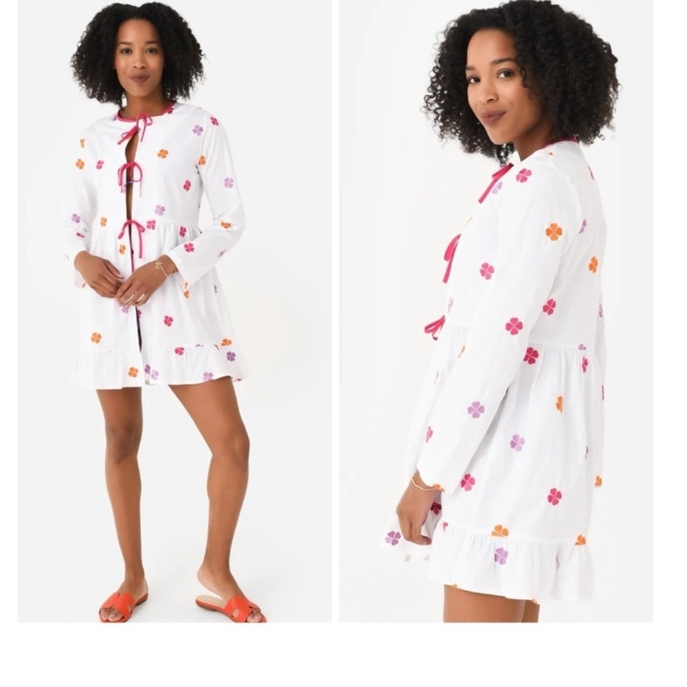 Anim | NWT Tomato Girl Poplin Embroidered Molly Mini Dress | L